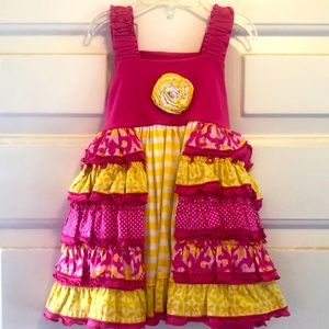 NWT! Adorable! Baby Girls Dress by Sage & Lilly! Size 18 months!